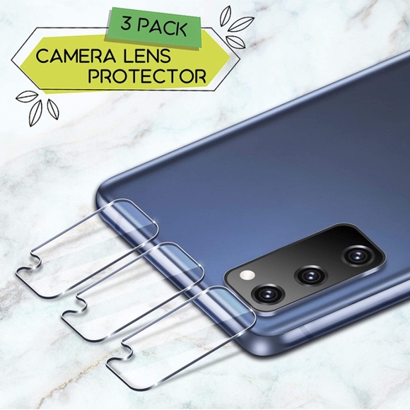 UniqueMe 3 Pack Camera Lens Protector Compatible For
Galaxy S20 FE / l5G / 4G - Picture 4 of 6